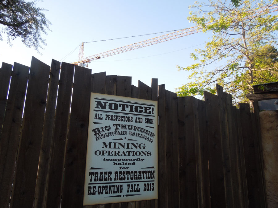 Big Thunder Mountain Railroad in Frontierland